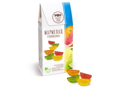 Мармелад ТРОПИКАНКА Агара х/к 250гр.1*16