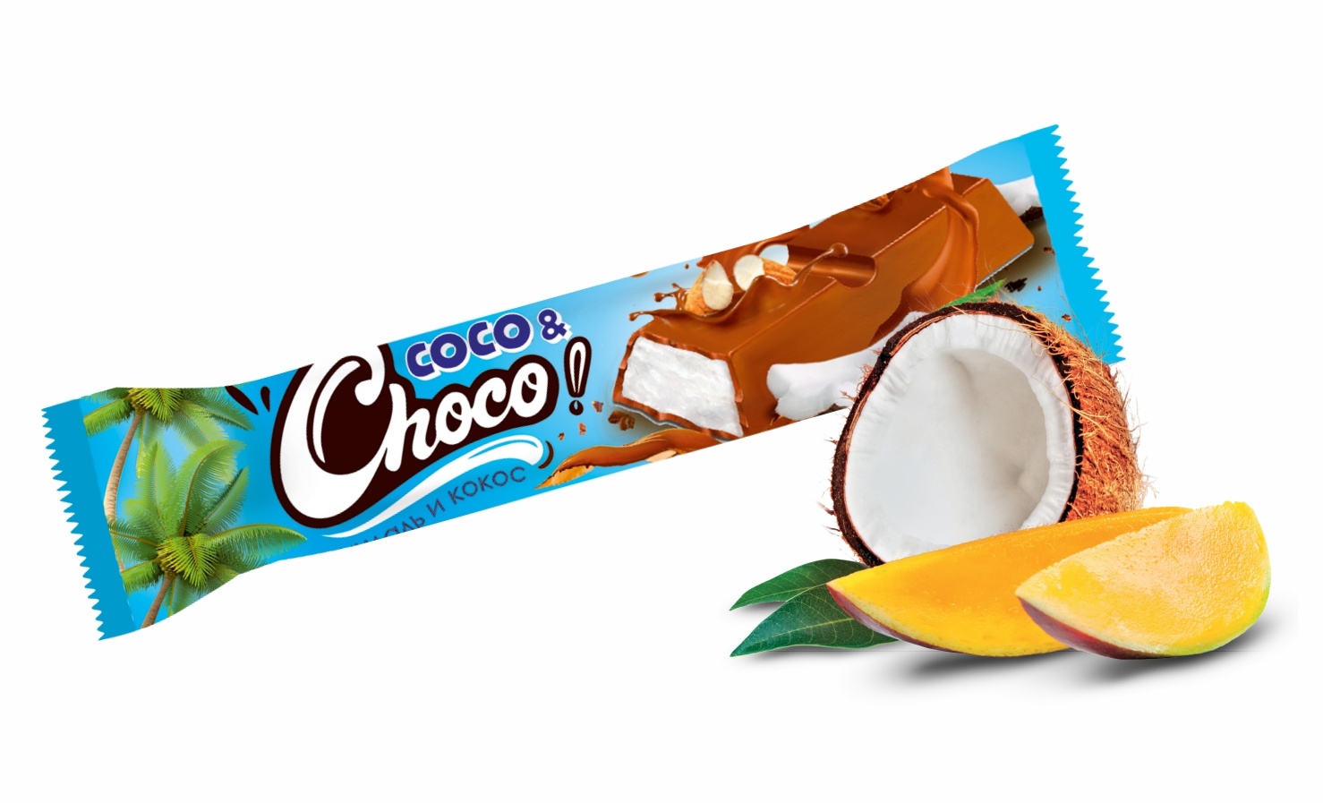 СибБелочка СОСО CHOKO Натуральный Кокос 1*6